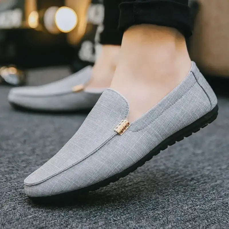 Luxury Formal Canvas Men Shoes Casual