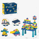 Children’s Building Blocks Plastic Assembled Educational Toys Portable Gift Box Set - 88PCS M gift box