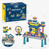 Children’s Building Blocks Plastic Assembled Educational Toys Portable Gift Box Set - 268PCS XL Portable Gift Box
