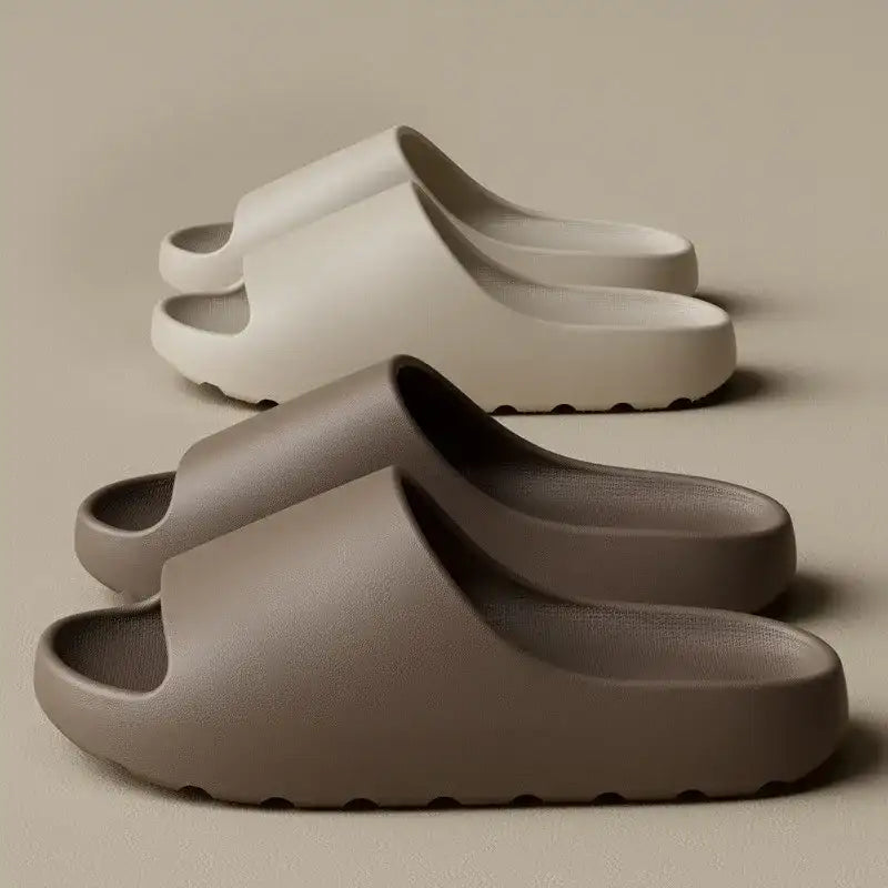 Comfy Beige Slides Your Feet Will Adore Lightweight Home Slippers
