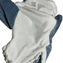 Blue and white plush shark shark nap blanket from Fintastic Blue Shark Kigurumi is super trendy