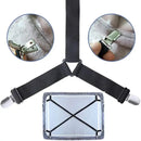 2 PCS Sheet Fastener Fixing Straps Adjustable Cross Elastic Straps Flat Fit Sheet Clips for Mattress Cushions Sofa
