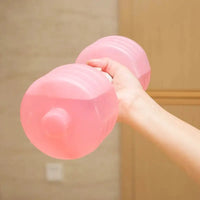 FitFlex Water Dumbbells - Pink