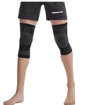 Pair of black knee pads.