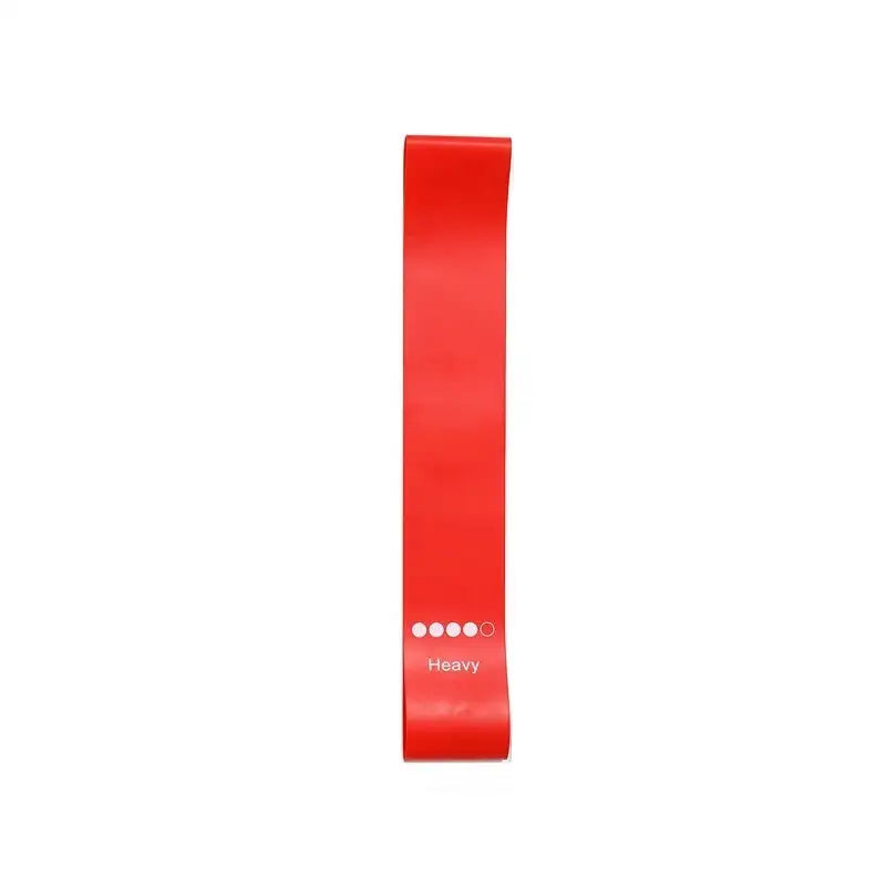 FlexFit Yoga Resistance Bands - Indoor/Outdoor Use - Red