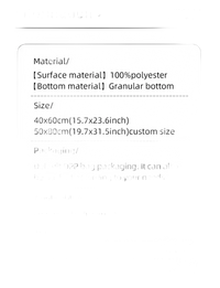 Product information sheet.