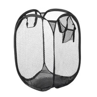 Foldable Color Mesh Clothes Dirty Clothes Basket Household Mesh Dirty Clothes Basket Storage Basket Storage Bucket