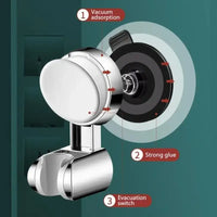 1Pc Universal Shower Head Holder Adjustable Strong Adhesive ABS Shower Brackets Suction Cup Wall Mount Waterproof