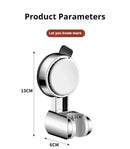 1Pc Universal Shower Head Holder Adjustable Strong Adhesive ABS Shower Brackets Suction Cup Wall Mount Waterproof