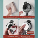 1Pc Universal Shower Head Holder Adjustable Strong Adhesive ABS Shower Brackets Suction Cup Wall Mount Waterproof