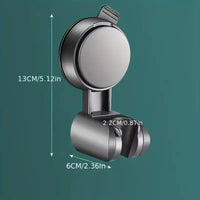 1Pc Universal Shower Head Holder Adjustable Strong Adhesive ABS Shower Brackets Suction Cup Wall Mount Waterproof