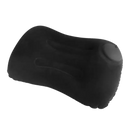 Black inflatable neck pillow from the trendy Airpillow Voyager JJYY Travel Pillow collection