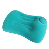 Green inflatable pillow from Airpillow Voyager, perfect for jjyy travel pillow needs