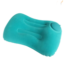 Inflatable green Airpillow Voyager travel pillow for airplane and car trips, perfect jjyy travel pillow