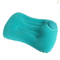 Inflatable green Airpillow Voyager travel pillow for airplane and car trips, perfect jjyy travel pillow