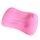 Pink inflatable pillow from Airpillow Voyager for comfy travel with JJYY Travel Pillow