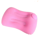 Pink inflatable pillow from Airpillow Voyager, perfect for jjyy travel pillow lovers