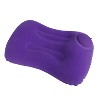 Purple inflatable airpillow voyager for JJYY Travel Pillow, super trendy and comfy
