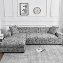 1pc Flower Printed Elastic Sofa Cover Antidirty Spandex Sofa Cover Furniture Protector for Bedroom Office Living Room