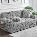 1pc Flower Printed Elastic Sofa Cover Antidirty Spandex Sofa Cover Furniture Protector for Bedroom Office Living Room