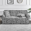 1pc Flower Printed Elastic Sofa Cover Antidirty Spandex Sofa Cover Furniture Protector for Bedroom Office Living Room