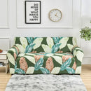 1pc Flower Printed Elastic Sofa Cover Antidirty Spandex Sofa Cover Furniture Protector for Bedroom Office Living Room