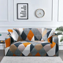 1pc Flower Printed Elastic Sofa Cover Antidirty Spandex Sofa Cover Furniture Protector for Bedroom Office Living Room