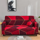 1pc Flower Printed Elastic Sofa Cover Antidirty Spandex Sofa Cover Furniture Protector for Bedroom Office Living Room