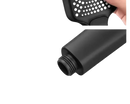 Black shower head connector.