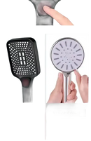 Shower head comparison.