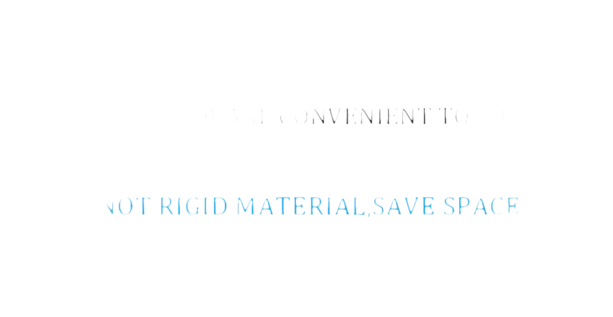 Folding storage advertisement.