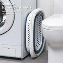 Collapsible Plastic Laundry Basket Folding Pop Up Bathroom Dirty Clothes Basket Household Plastic Large Storage
