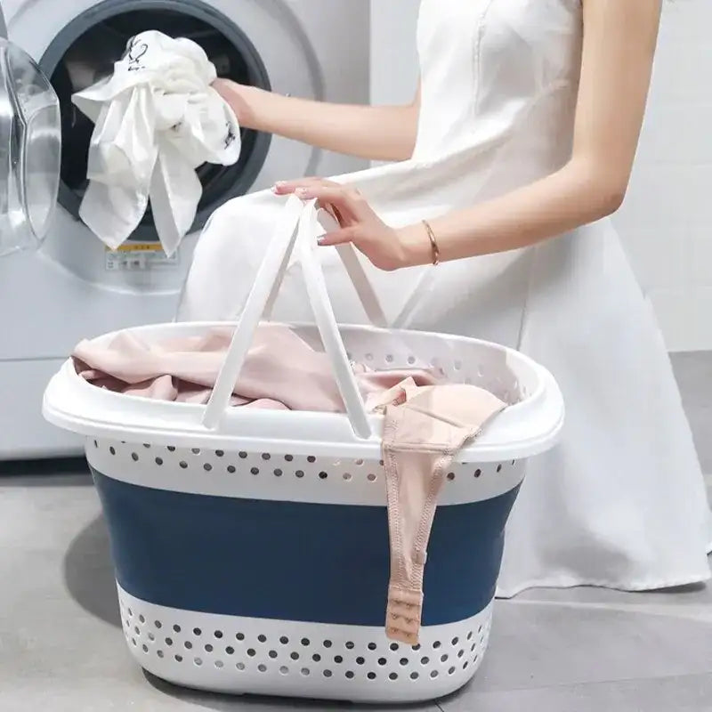 FoldAway Flexi Laundry Basket
