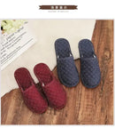 Couple’s Four Seasons Home Indoor Silent and Mute Pure Cotton Fabric Sole Soft Sole Non Harmful Solid Wood Floor