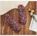 Couple’s Four Seasons Home Indoor Silent and Mute Pure Cotton Fabric Sole Soft Sole Non Harmful Solid Wood Floor