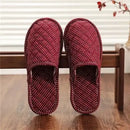 Couple’s Four Seasons Home Indoor Silent and Mute Pure Cotton Fabric Sole Soft Sole Non Harmful Solid Wood Floor