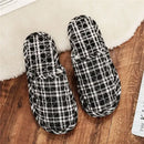 Couple’s Four Seasons Home Indoor Silent and Mute Pure Cotton Fabric Sole Soft Sole Non Harmful Solid Wood Floor