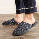 Couple’s Four Seasons Home Indoor Silent and Mute Pure Cotton Fabric Sole Soft Sole Non Harmful Solid Wood Floor