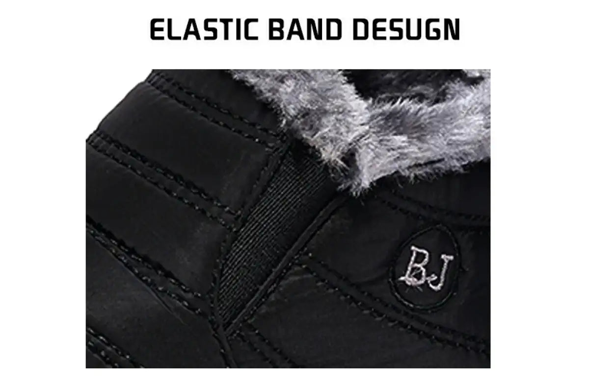 Winter Women Boots Waterproof Snow Boots Plus Size Casual Flat Ankel Boots Antislip Warm Fur Women Shoes Plush
