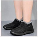 Winter Women Boots Waterproof Snow Boots Plus Size Casual Flat Ankel Boots Antislip Warm Fur Women Shoes Plush