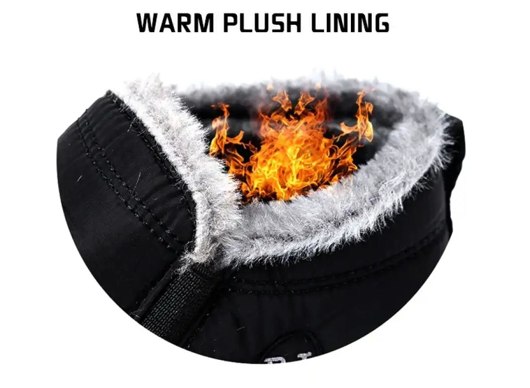 Winter Women Boots Waterproof Snow Boots Plus Size Casual Flat Ankel Boots Antislip Warm Fur Women Shoes Plush