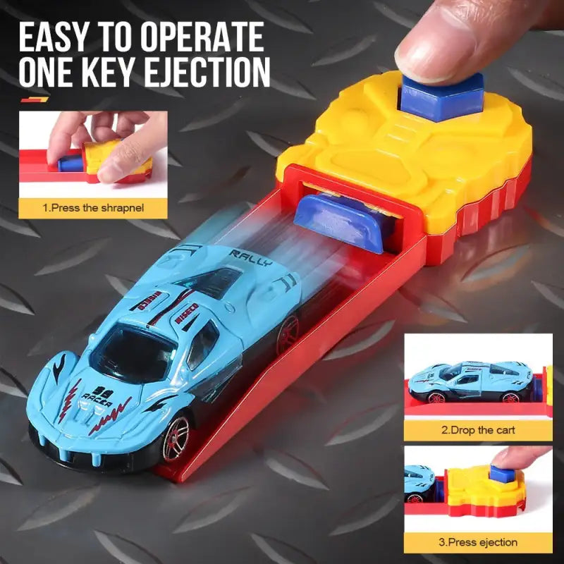 Funfly Catapult Cars Go Zoom Ultimate Indoor Outdoor Play