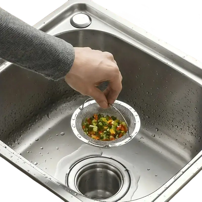 Funky Hair Catcher Stopper for Trendy Stainless Steel Bathtub