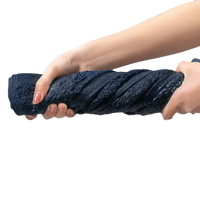 Water-soaked dark blue Funky Towel Bash for your softabsorb cotton face towels