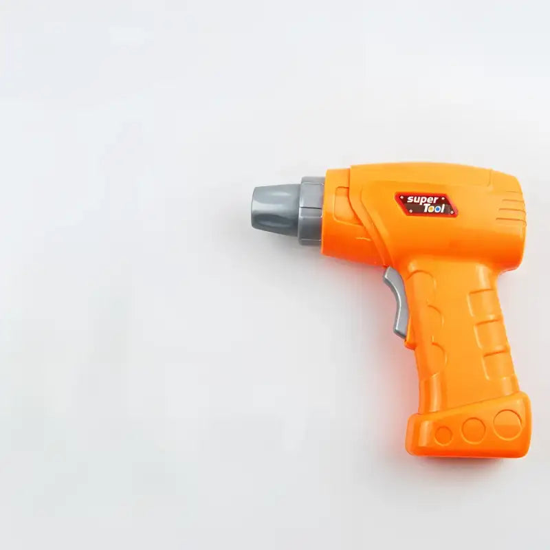 Children’s Educational Toys Hands-on toy Accessories Electric Drill - Orange