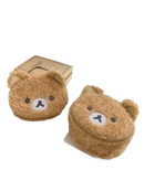 Fuzzy bear-shaped coin purses.