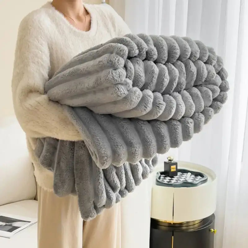 FuzzyFall Plush Blanket
