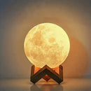 8 cm DIY Planet Lamp Moon Galaxy Night Light Art Painting Graffiti Birthday Gift Bedroom Living Room Decoration (With