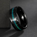 Galaxy Tungsten Opal Ring