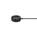 Black circular charging puck with cable.